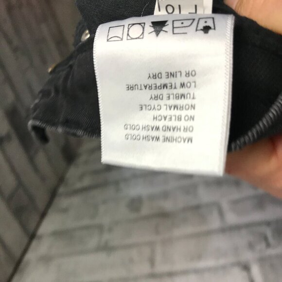 Black Studded Women's Jeans - Picture 10 of 16